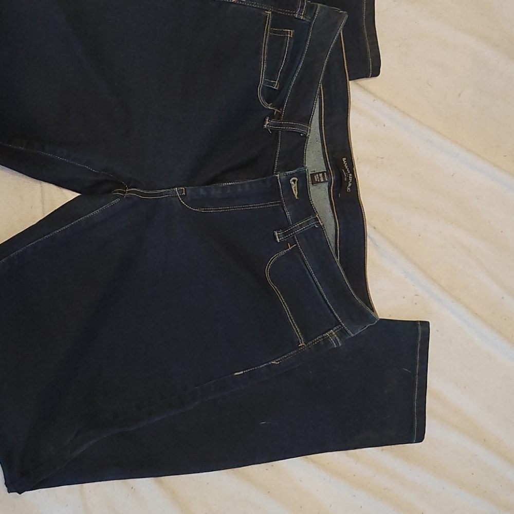 Banana republic size 10 dark wash jeans